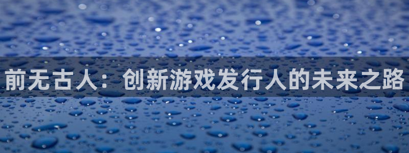 顺盈娱乐扣款成功了吗怎么查：前无古人：创新游戏发行人的未来之路